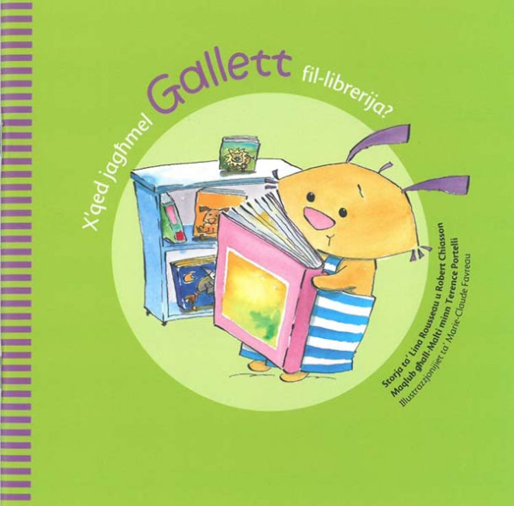 Picture of 5084 XQED JAGHMEL GALLETT FIL-LIBRERIJA?